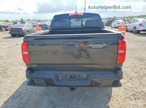 1GCGSCEN2M1294581 2021 CHEVROLET COLORADO Черный Вид сзади