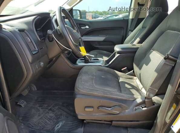 1GCGSCEN2M1294581 2021 CHEVROLET COLORADO Черный Вид салона спереди
