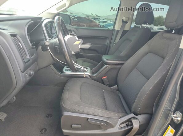 1GCGSCEN3L1123823 2020 CHEVROLET COLORADO Gray Вид салону спереду