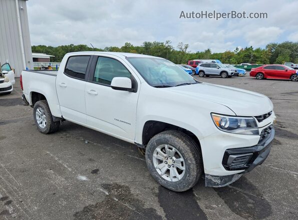 1GCGSCEN6M1105950 2021 CHEVROLET COLORADO Белый Передняя правая четверть
