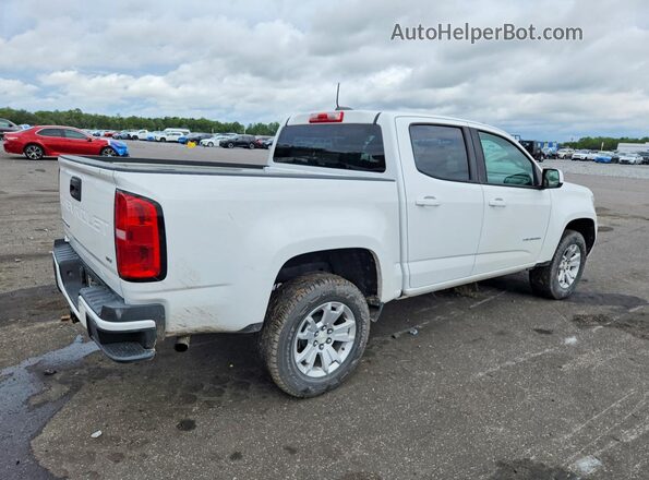 1GCGSCEN6M1105950 2021 CHEVROLET COLORADO Белый Задняя правая четверть
