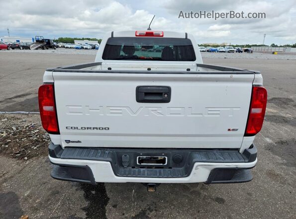 1GCGSCEN6M1105950 2021 CHEVROLET COLORADO Белый Вид сзади