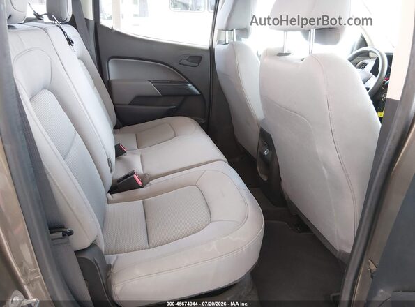 1GCGTBE31G1244572 2016 CHEVROLET COLORADO Brown Vista de la etiqueta del VIN