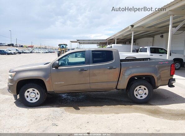 1GCGTBE31G1244572 2016 CHEVROLET COLORADO Brown 