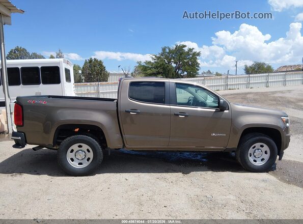 1GCGTBE31G1244572 2016 CHEVROLET COLORADO Brown Vista interior de 360 grados