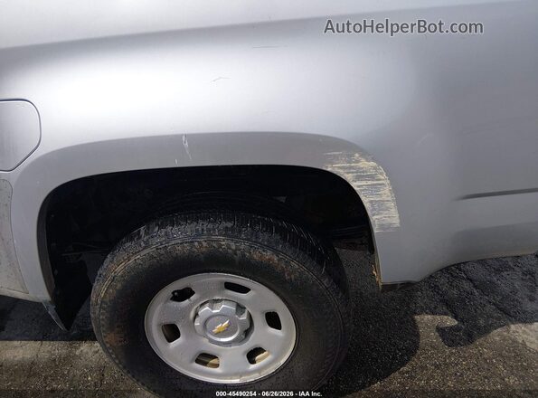 1GCGTBE33G1228762 2016 CHEVROLET COLORADO Silver Front view