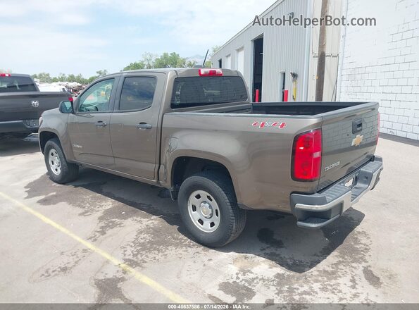 1GCGTBE36G1284307 2016 CHEVROLET COLORADO Pewter Задняя левая четверть