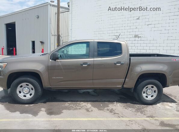 1GCGTBE36G1284307 2016 CHEVROLET COLORADO Pewter 