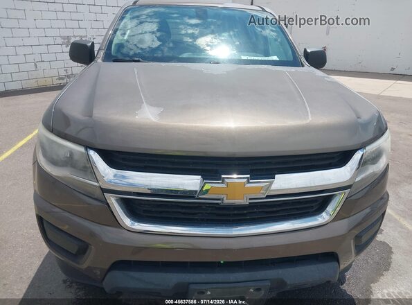 1GCGTBE36G1284307 2016 CHEVROLET COLORADO Pewter 