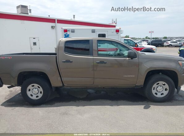 1GCGTBE36G1284307 2016 CHEVROLET COLORADO Pewter 