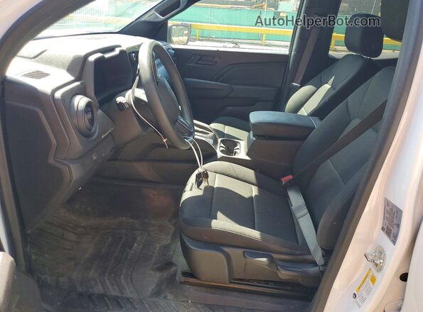 1GCGTBEC7R1142437 2024 CHEVROLET COLORADO White Widok wnętrza z przodu