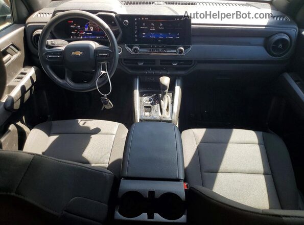 1GCGTBEC7R1142437 2024 CHEVROLET COLORADO White Widok deski rozdzielczej