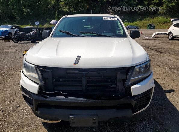 1GCGTBEN1M1107175 2021 CHEVROLET COLORADO White Դիմացի տեսք