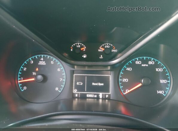 1GCGTBENXH1252138 2017 CHEVROLET COLORADO Black Vista de los asientos traseros