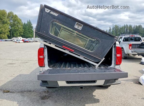 1GCGTCE30G1208877 2016 CHEVROLET COLORADO Серебряный Вид сзади