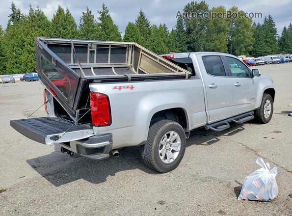 1GCGTCE30G1208877 2016 CHEVROLET COLORADO Серебряный Задняя правая четверть