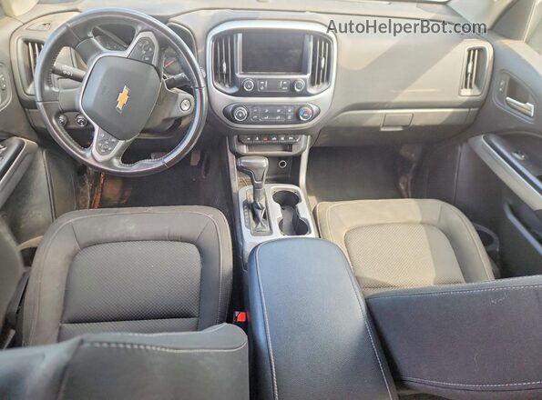 1GCGTCEN3M1107359 2021 CHEVROLET COLORADO Белый Вид панели приборов