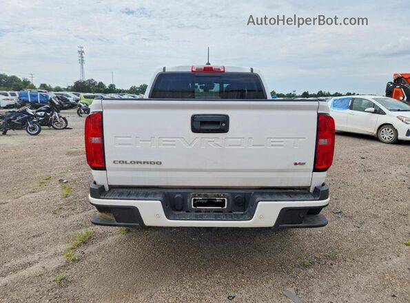 1GCGTCEN3M1107359 2021 CHEVROLET COLORADO Белый Вид сзади