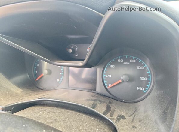 1GCGTCEN3M1107359 2021 CHEVROLET COLORADO Белый Вид щитка приборов