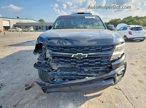 1GCGTCENXM1104149 2021 CHEVROLET COLORADO Черный Вид спереди