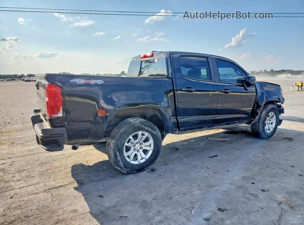 1GCGTCENXM1104149 2021 CHEVROLET COLORADO Черный Задняя правая четверть