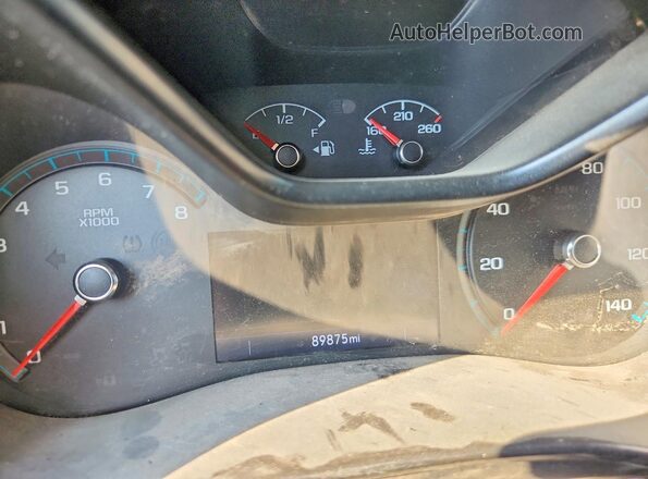 1GCGTCENXM1104149 2021 CHEVROLET COLORADO Черный Вид щитка приборов