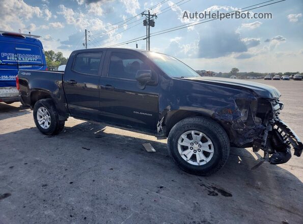 1GCGTCENXM1104149 2021 CHEVROLET COLORADO Черный Передняя правая четверть