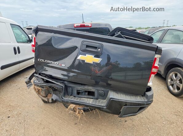 1GCGTDEN2J1226344 2018 CHEVROLET COLORADO Black Вид ззаду