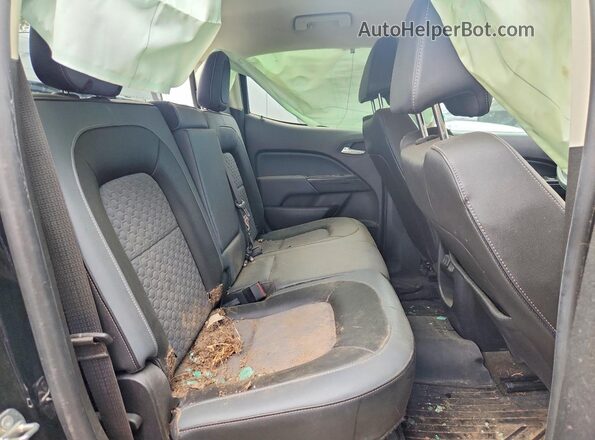 1GCGTDEN2J1226344 2018 CHEVROLET COLORADO Black Вид задніх сидінь