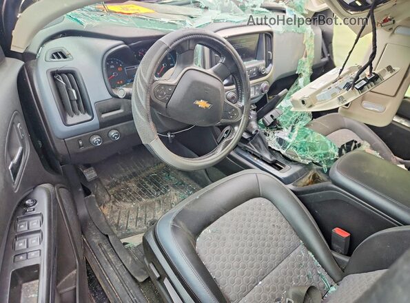 1GCGTDEN2J1226344 2018 CHEVROLET COLORADO Black Вид панелі приладів