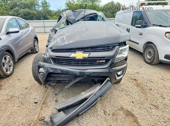 1GCGTDEN2J1226344 2018 CHEVROLET COLORADO Black Вид спереду