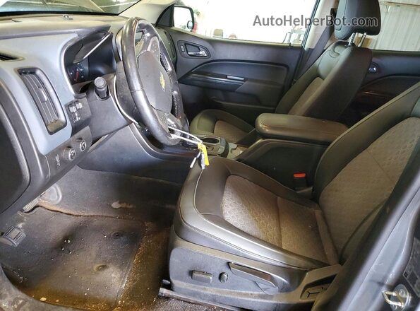 1GCGTDEN6L1229136 2020 CHEVROLET COLORADO Серый Вид салона спереди