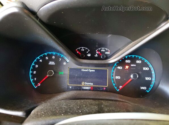 1GCGTDEN6L1229136 2020 CHEVROLET COLORADO Серый Вид щитка приборов
