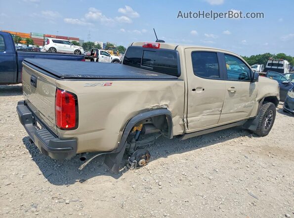 1GCGTEEN6M1291353 2021 CHEVROLET COLORADO Tan Tył prawy