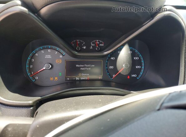 1GCGTEEN6M1291353 2021 CHEVROLET COLORADO Tan Widok zestawu wskaźników