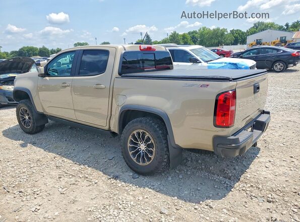 1GCGTEEN6M1291353 2021 CHEVROLET COLORADO Tan Tył lewy