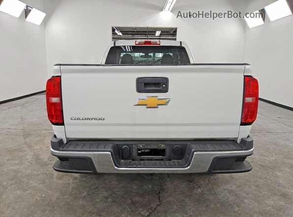 1GCHSBEAXJ1285957 2018 CHEVROLET COLORADO White Vista trasera