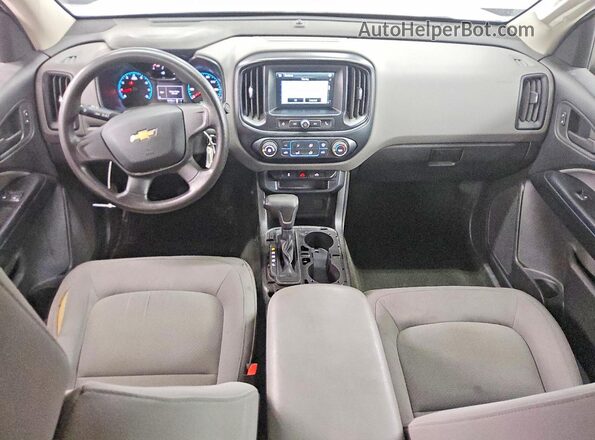 1GCHSBEAXJ1285957 2018 CHEVROLET COLORADO White Vista del salpicadero