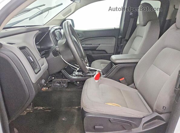 1GCHSBEAXJ1285957 2018 CHEVROLET COLORADO White Vista interior delantera