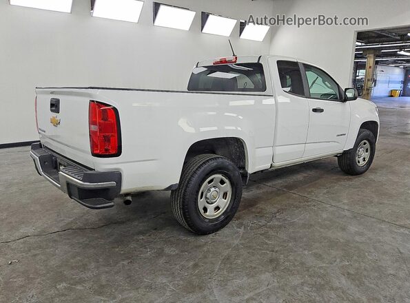 1GCHSBEAXJ1285957 2018 CHEVROLET COLORADO White Trasero derecho