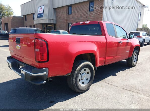 1GCHSBEAXJ1288549 2018 CHEVROLET COLORADO Красный Задняя правая четверть