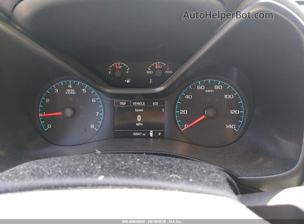 1GCHSBEAXJ1288549 2018 CHEVROLET COLORADO Красный Вид задних сидений