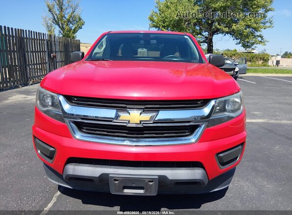 1GCHSBEAXJ1288549 2018 CHEVROLET COLORADO Красный Вид щитка приборов