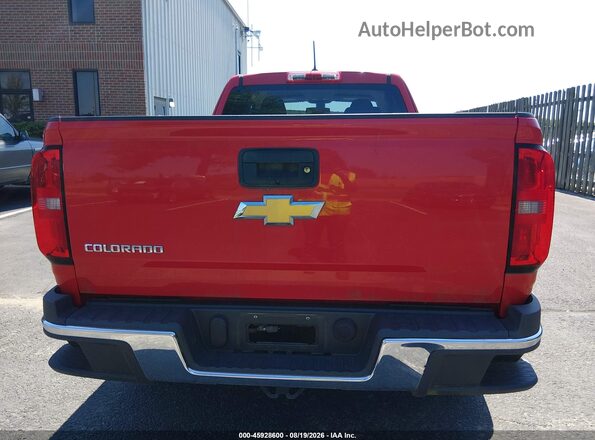 1GCHSBEAXJ1288549 2018 CHEVROLET COLORADO Красный 