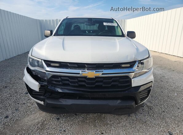 1GCHSBEAXN1185735 2022 CHEVROLET COLORADO White Widok naklejki z numerem VIN