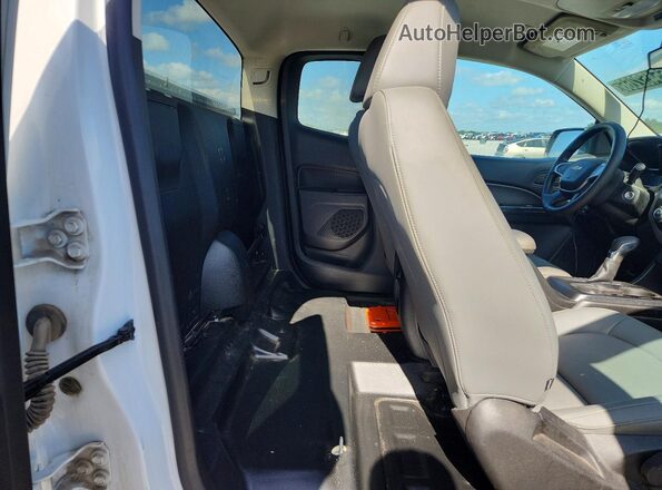 1GCHSBEAXN1185735 2022 CHEVROLET COLORADO White Widok tylnych siedzeń