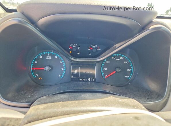 1GCHSBEN4L1238154 2020 CHEVROLET COLORADO White Widok zestawu wskaźników