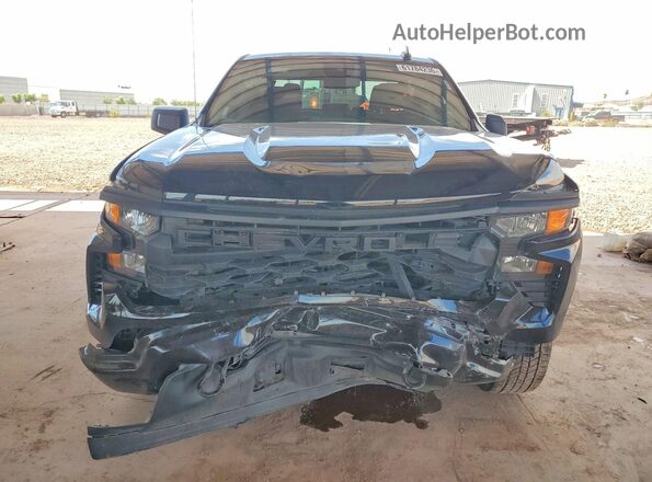 1GCPABEK0SZ197929 2025 CHEVROLET SILVERADO Black წინა ხედი