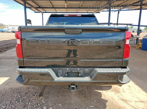 1GCPABEK0SZ197929 2025 CHEVROLET SILVERADO Black უკანა ხედი