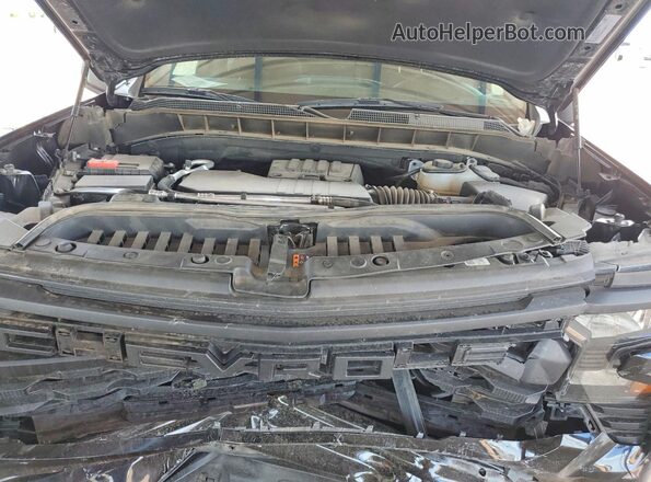 1GCPABEK0SZ197929 2025 CHEVROLET SILVERADO Black უკანა სალონის ხედი